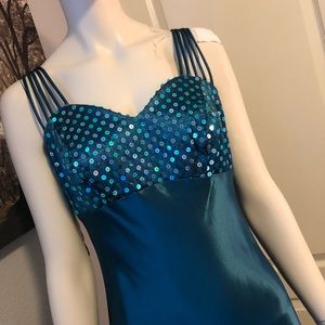 NWT Gorgeous Satin Gown